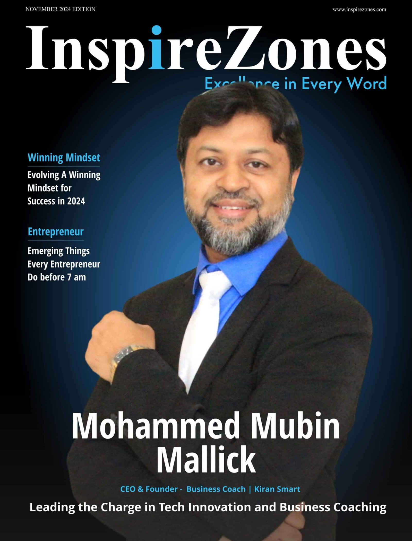10. Magazine Cover Inspire Zones